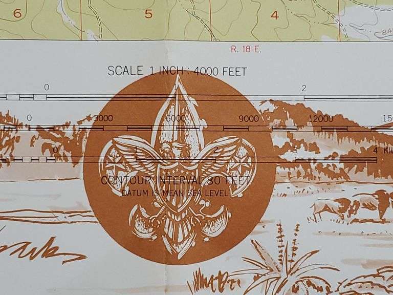 39.5x28 19551956 Philmont Scout Ranch, Cimarron New Mexico