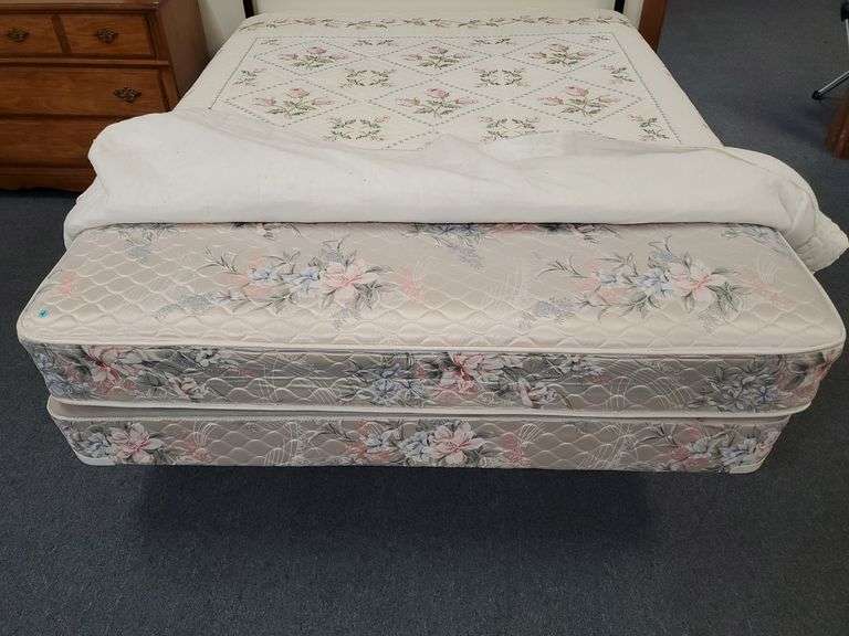 Nelson Bedding "The Individual" Queen size mattress and box spring set