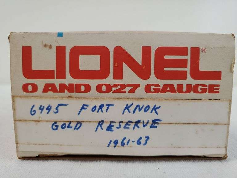 Lionel Fort Knox Gold Reserve car 6445. BidAssets Online Auctions