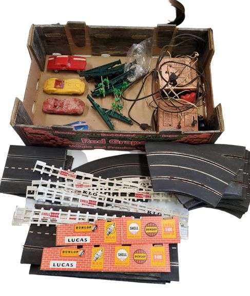 Scalextric Tri-ang Set Modell Motor Racing C.M.3 1950er 1960er In