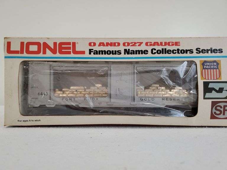 Lionel Fort Knox Gold Reserve car 6445. BidAssets Online Auctions