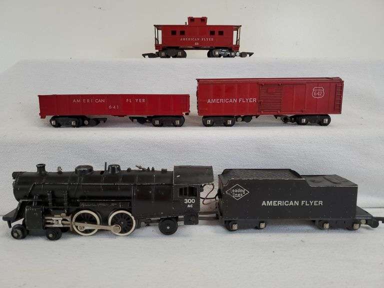 AMERICAN FLYER 4 GREEN JEWEL MARKER LAMP Train S Gauge 310-316 STEAM