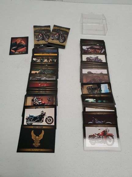 Harley Davidson Collector Cards Mostly 1990s Bid Assets Online Auctions