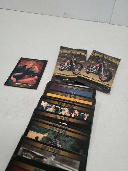 Harley Davidson Collector Cards Mostly 1990s Bid Assets Online Auctions