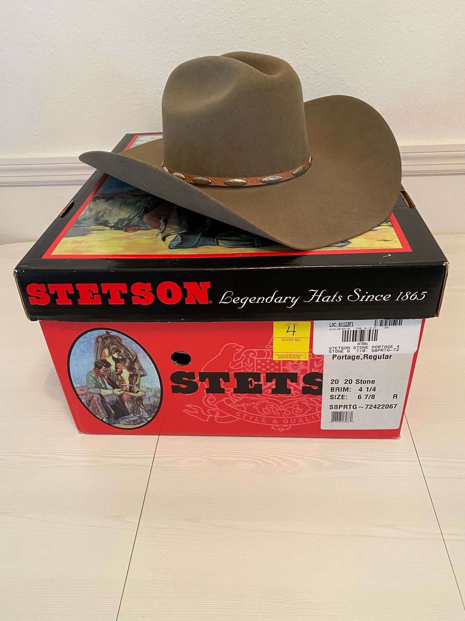 Stetson Stone Portage Buy Wholesale, 49 