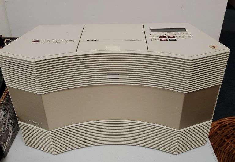 Bose acoustic wave music system, model CD3000 BidAssets Online Auctions