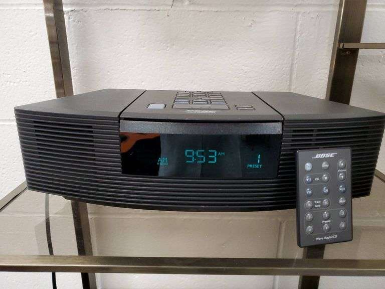 Bose Wave Radio/CD with remote and original owners manual. It's the