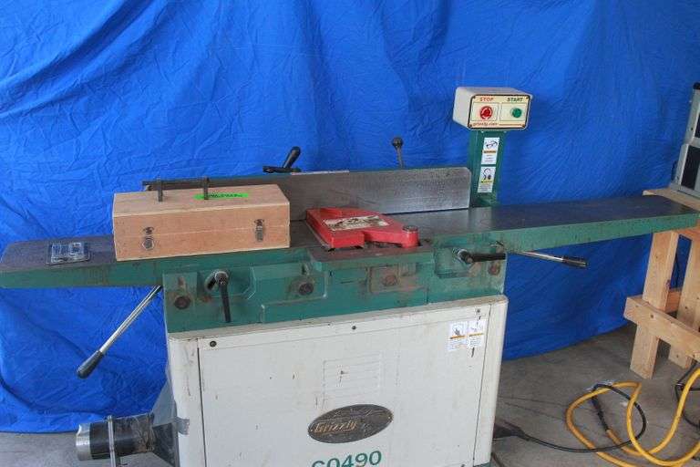 Grizzly G0490 8" Jointer BidAssets Online Auctions