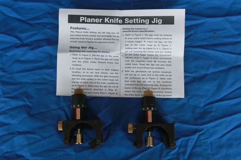 Jointer Blade Adjustment Tools BidAssets Online Auctions