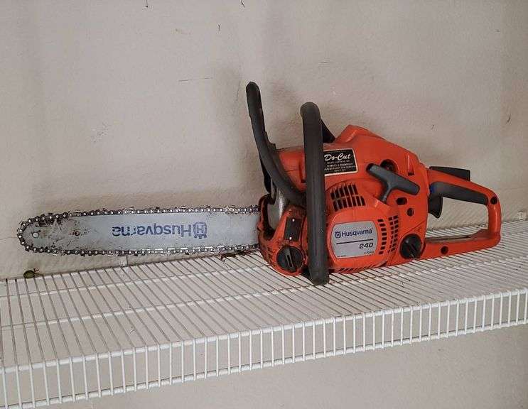 Husqvarna 240 XTORQ chainsaw... Garage BidAssets Online Auctions