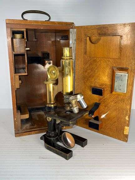 Support De Scène Mécanique XY Pour Microscope Carl Zeiss Jena - Pièce Occasion Fonctionnelle