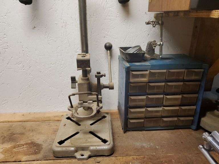 Sears Craftsman Drill press stand model 25921, small desktop organizer