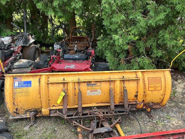 8’ Meyer snow plow. LOCATION Stambaugh Golf Course, 202 Gypsy Ln