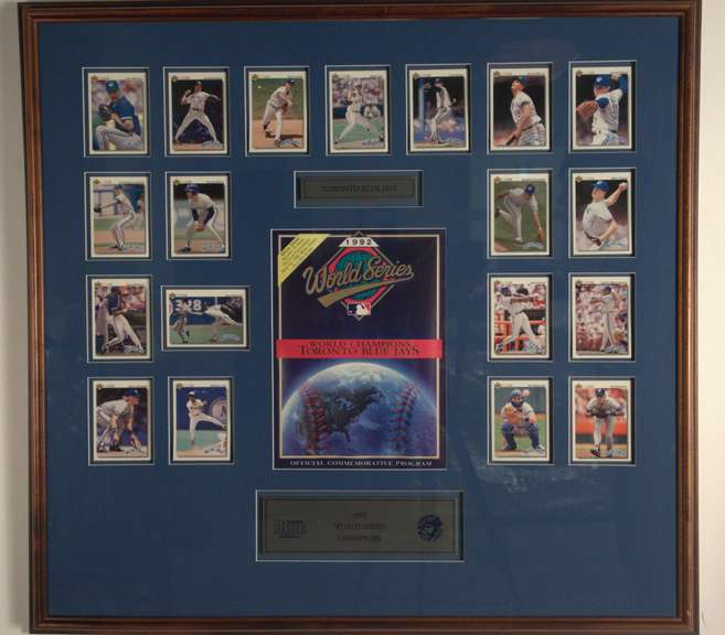 Toronto Blue Jays 1992 World Series Champions Bartlett Auctions Inc.