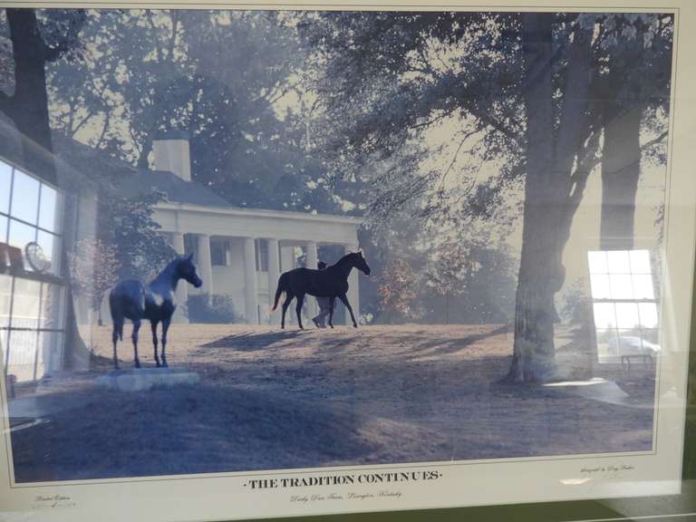 The Tradition Continues Darby Dan Farm, Lexington Kentucky print