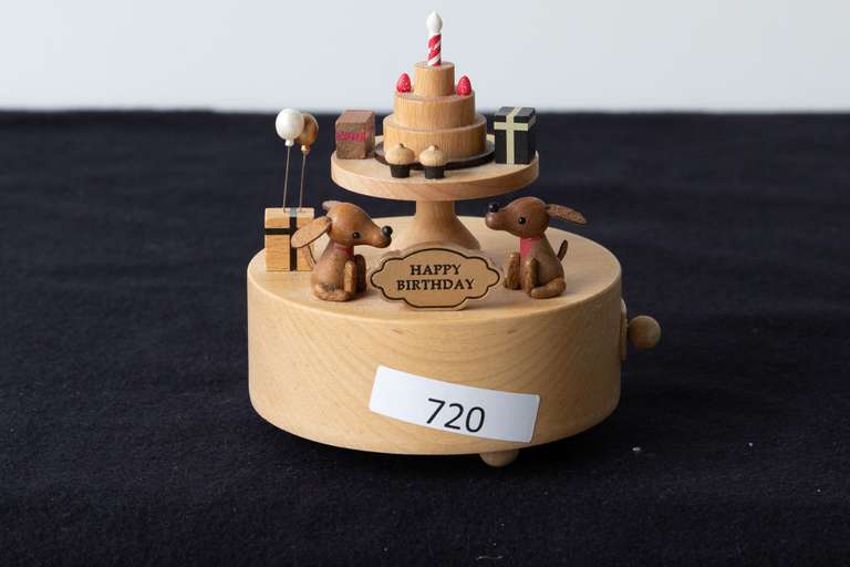 Happy Birthday Music Box Bartlett Auctions Inc.
