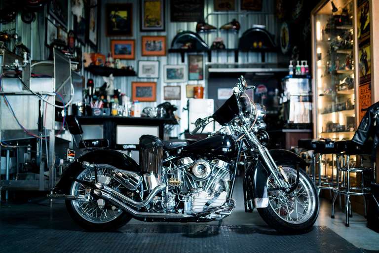 1949 HarleyDavidson Panhead Engine Number 49FL1660 Bartlett