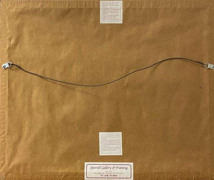 'Row Houses on Queens Road' by Tish Holland Bartlett Auctions Inc.