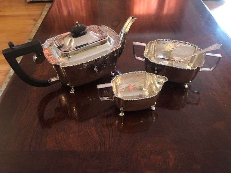 Sterling silver tea service Bartlett Auctions Inc.