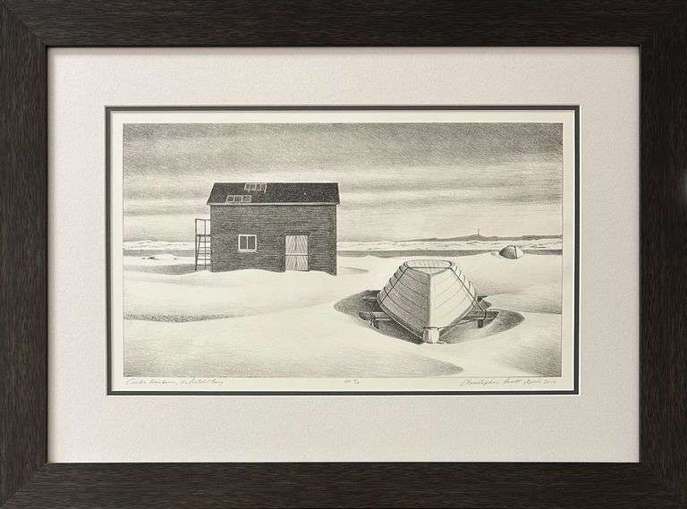 'Cooks Harbour, on Pistolet Bay' by Christopher Pratt RCA (19352022