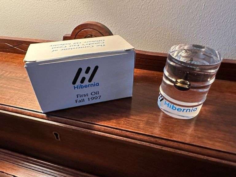 Hibernia first oil Bartlett Auctions Inc.