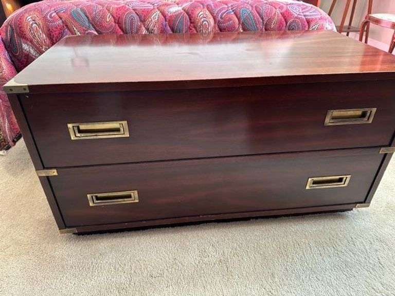 Gibbard double bedroom set , solid Mahogany Bartlett Auctions Inc.