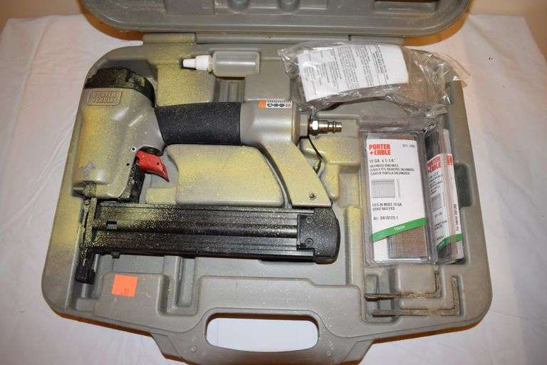 Porter Cable 18GA Brad Nailer Bartkus Auctioneers