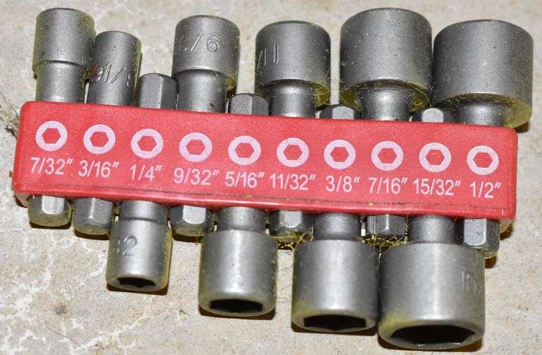 1/4" Drive Sockets and Drill Bit Sockets Bartkus Auctioneers