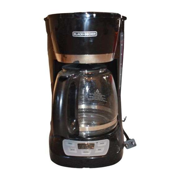 BLACK & DECKER Coffee Maker Bartkus Auctioneers
