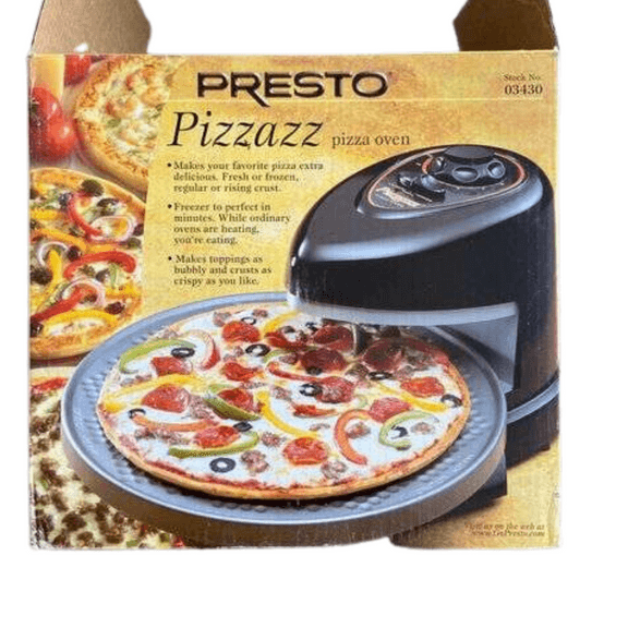 Presto Pizzazz Pizza Cooker Oven Rotating Bartkus Auctioneers