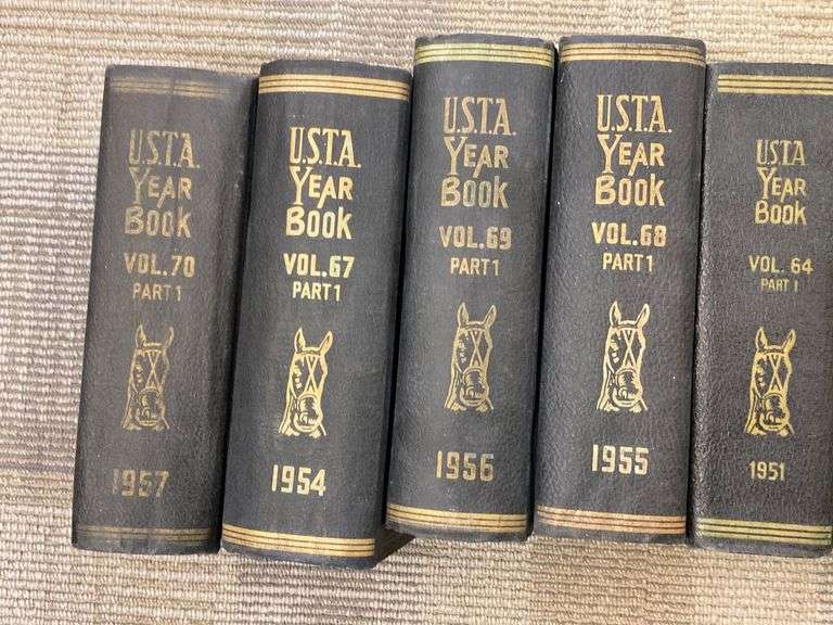 USTA Trotting Association Race World Records Year Books LOT - Bartkus