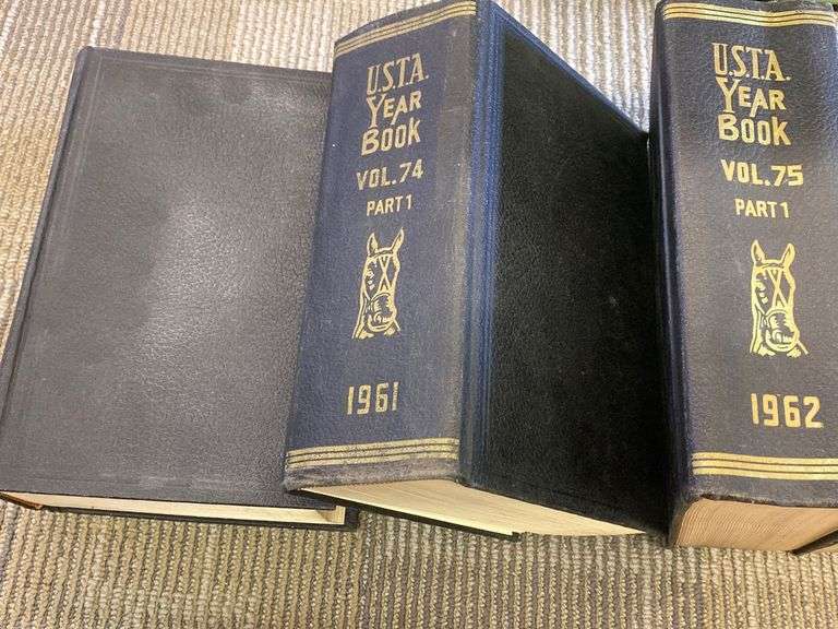 USTA Trotting Association Race World Records Year Books LOT - Bartkus