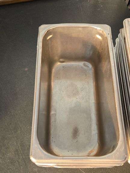 12 Stainless Steel Steam Table Inserts, 12x6 Third Size - Web Online ...