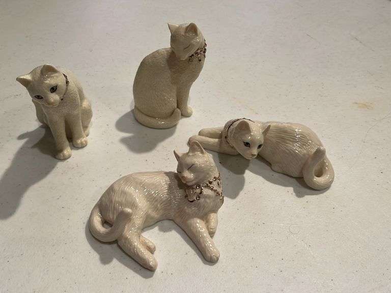 Lenox cat figurines