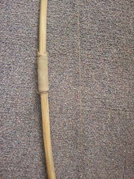 Primative Bow and Wood