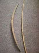 Primative Bow and Wood