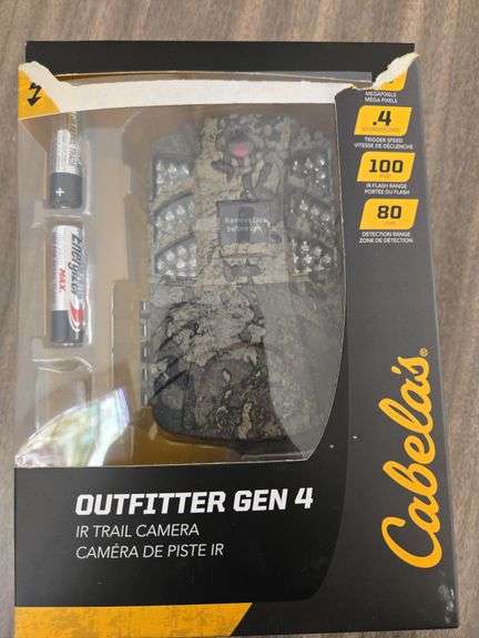 Cabelas outfitter gen 4 Trail camera