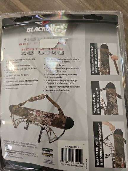 Black out Deluxe bow carrier