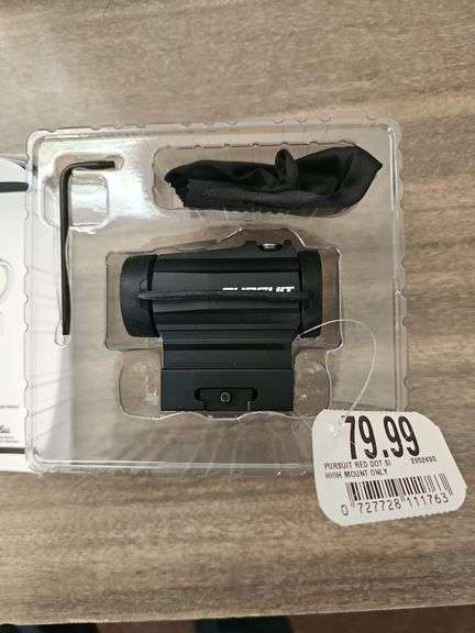 Pursuit red bot sight 1x20