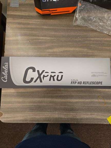 Cabelas cx pro 5-25x56 ffp HD rifle scope