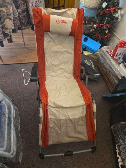 Bass pro shop quad fold zero gravity lounge chair