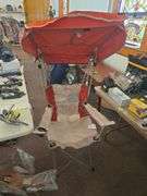 Bass pro shop mesh back Canopy chair. Missing a screw on Canopy