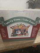 Bass pro shop Santa and Light Up Frame