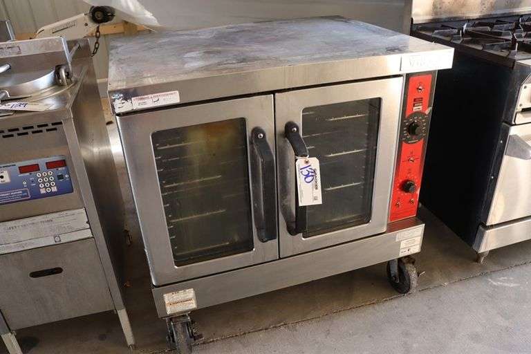 Vulcan SG411D1 stainless portable gas convection oven 110 vt Nice