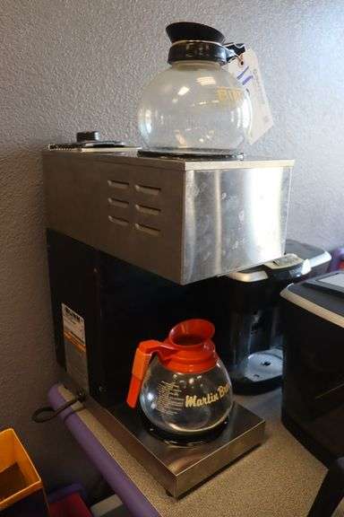 Bunn VPR 33200.001 countertop coffee brewer with 2 coffee pots - Backes ...