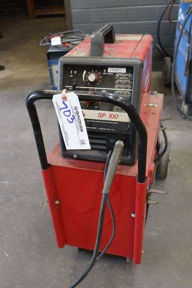 Lincoln Arc Welder model SP-100 - 1 phase - Backes Commercial Auctioneers