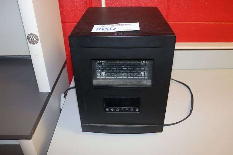 120 Vt portable electric infrared quartz heater Backes Commercial