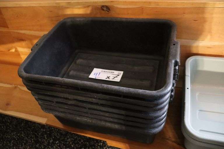 Times 7 - Black bus tubs