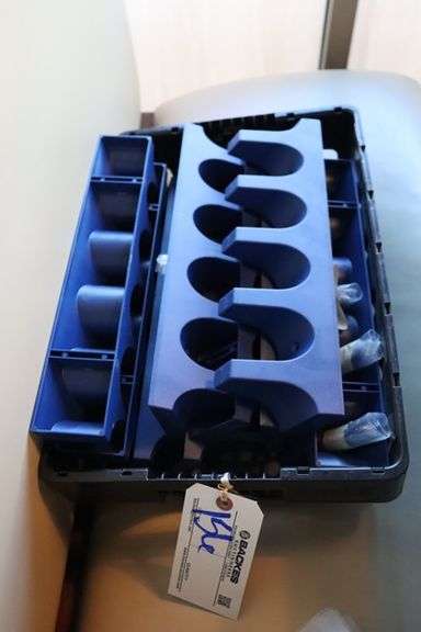 All to go - Sysco wall mount spice holders - Backes Commercial Auctioneers