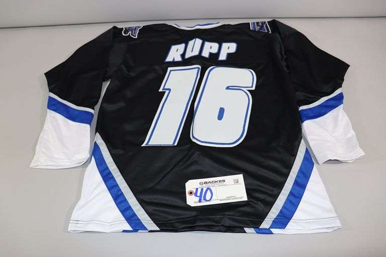 Mike Rupp L Danbury Trashers Hockey custom stitched jersey - Backes